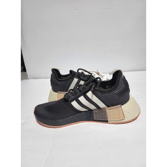 New RARE Adidas NMD R1 J Night Brown Athletic Shoes GX6495 Y Size 6Y / Wmn's 7 - Picture 6 of 9